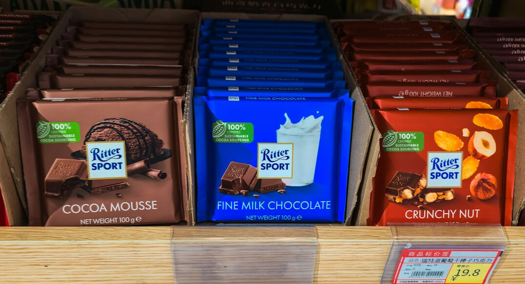 store aisle with products